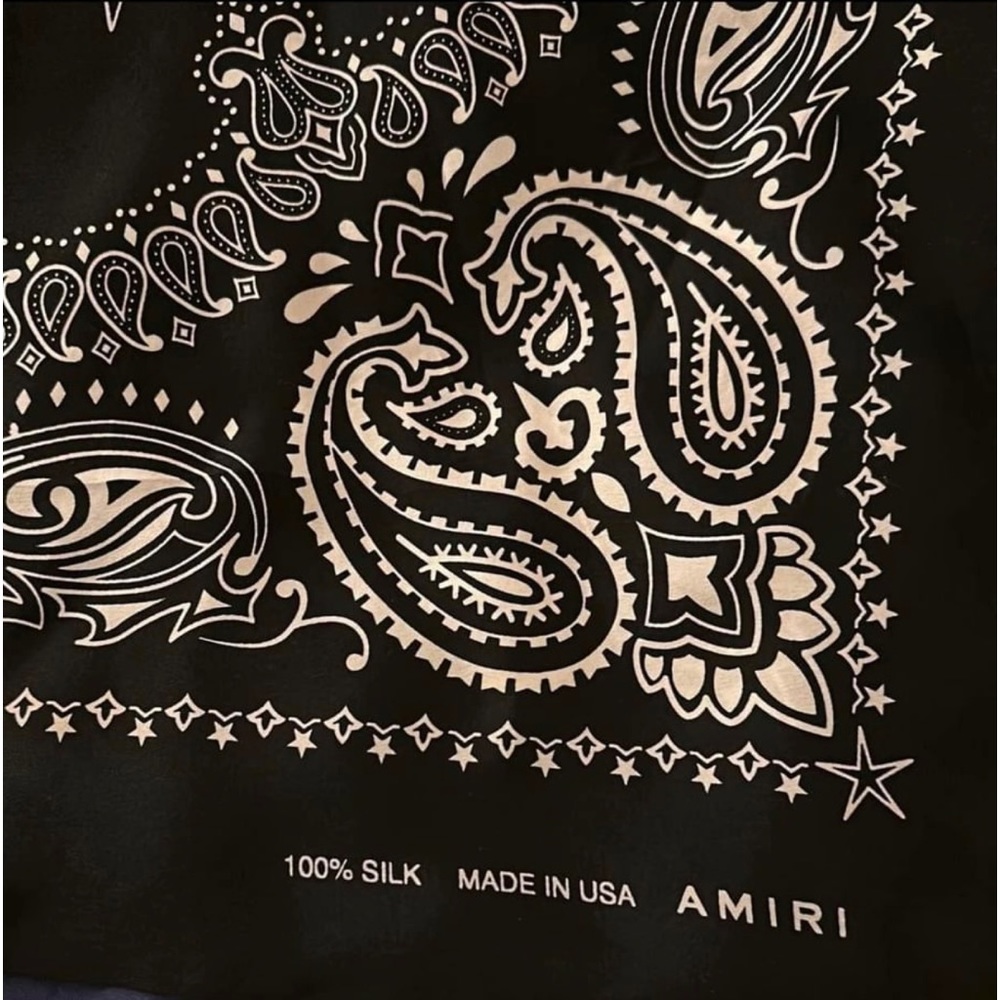 AMIRI BANDANA SCARF